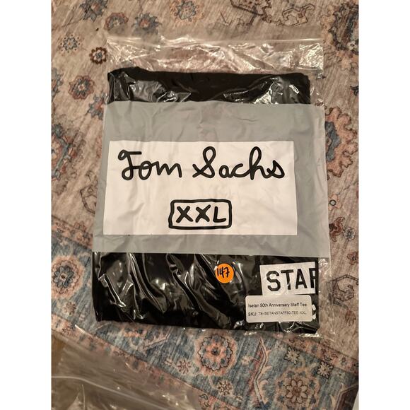 Tom Sachs Retail Experience Isetan Shinjuku Staff 2023 Shirt Rare Mens - Picture 3 of 3